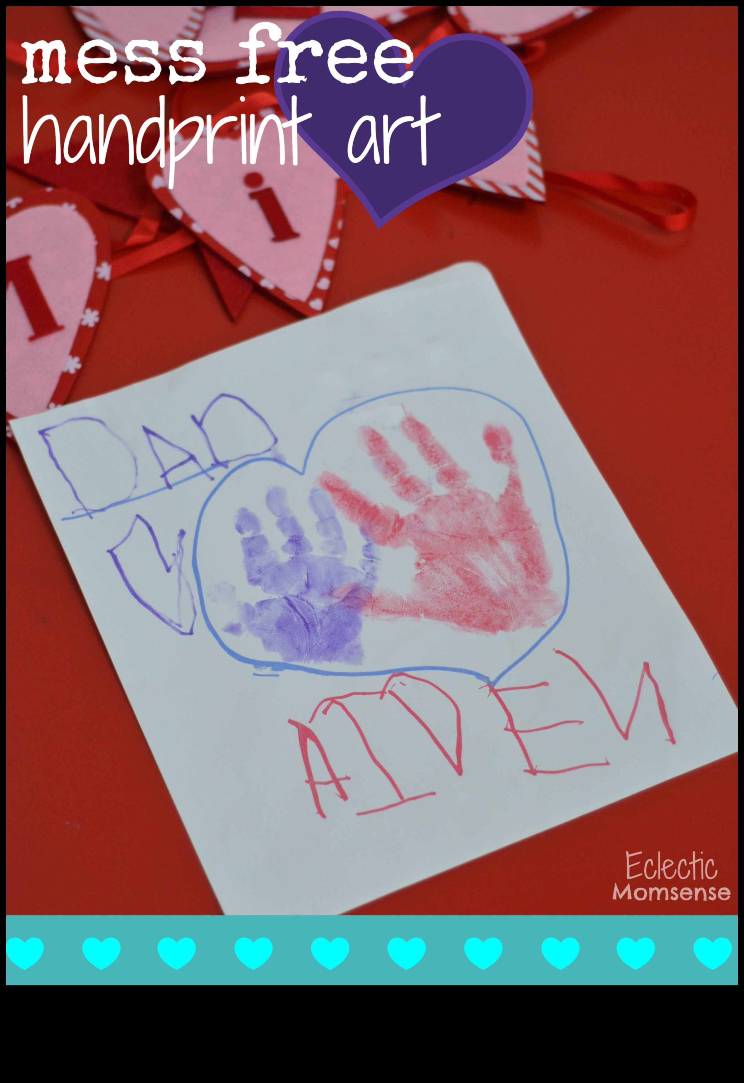 Προμήθειες παιδικής τέχνης Happy Handprints χωρίς ακαταστασία για δημιουργική έκφραση 3 Happy Handprints: Βρεφικά είδη τέχνης χωρίς προβλήματα