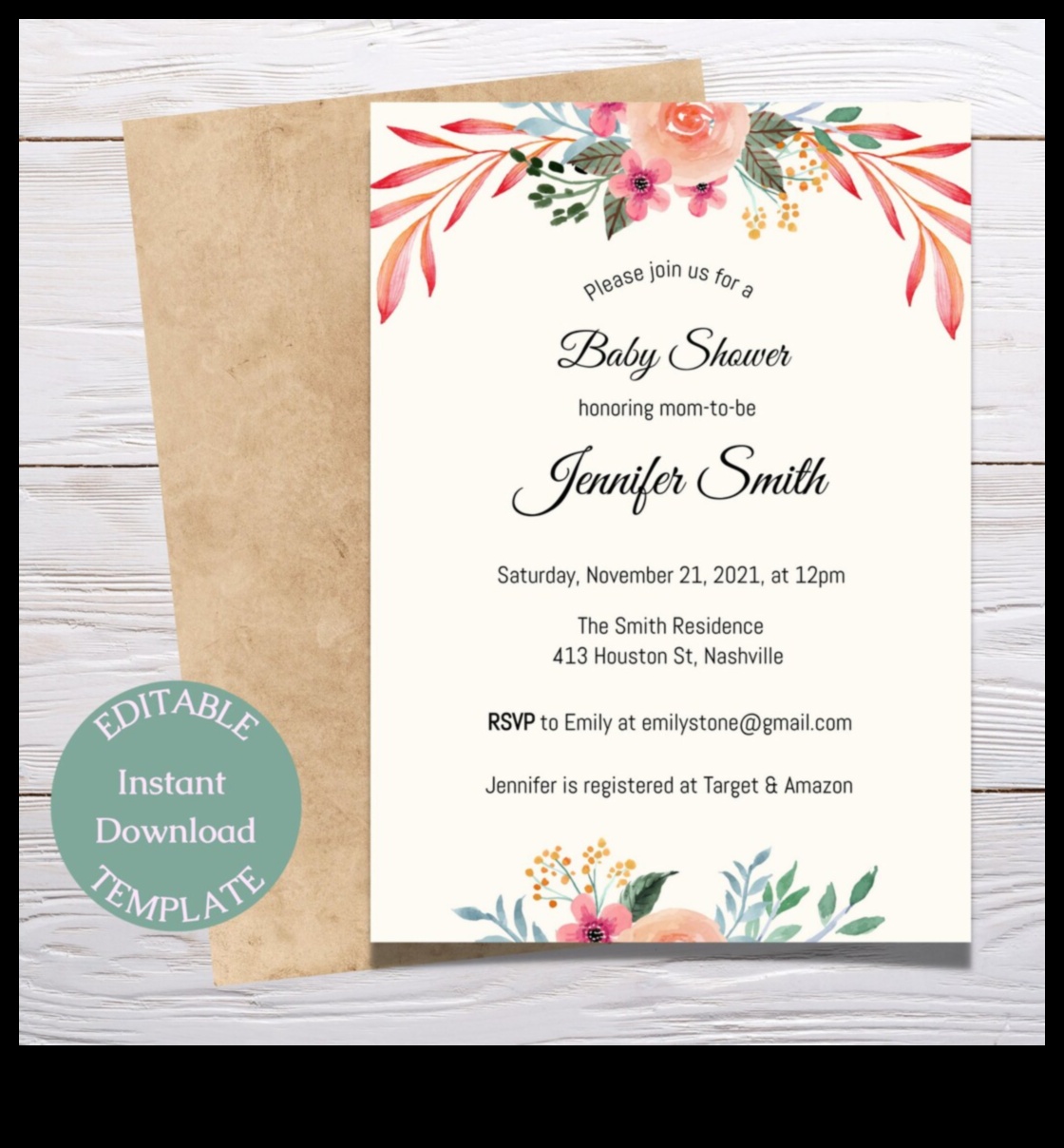 Αναμένοντας κομψότητα Ένα Baby Shower που θα θυμάστε σε στυλ και ουσία 4 Expecting Elegance: Ένα Baby Shower που θα θυμάστε