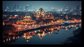 Cityscapes Aglow: Illuminating Architectural Wonders